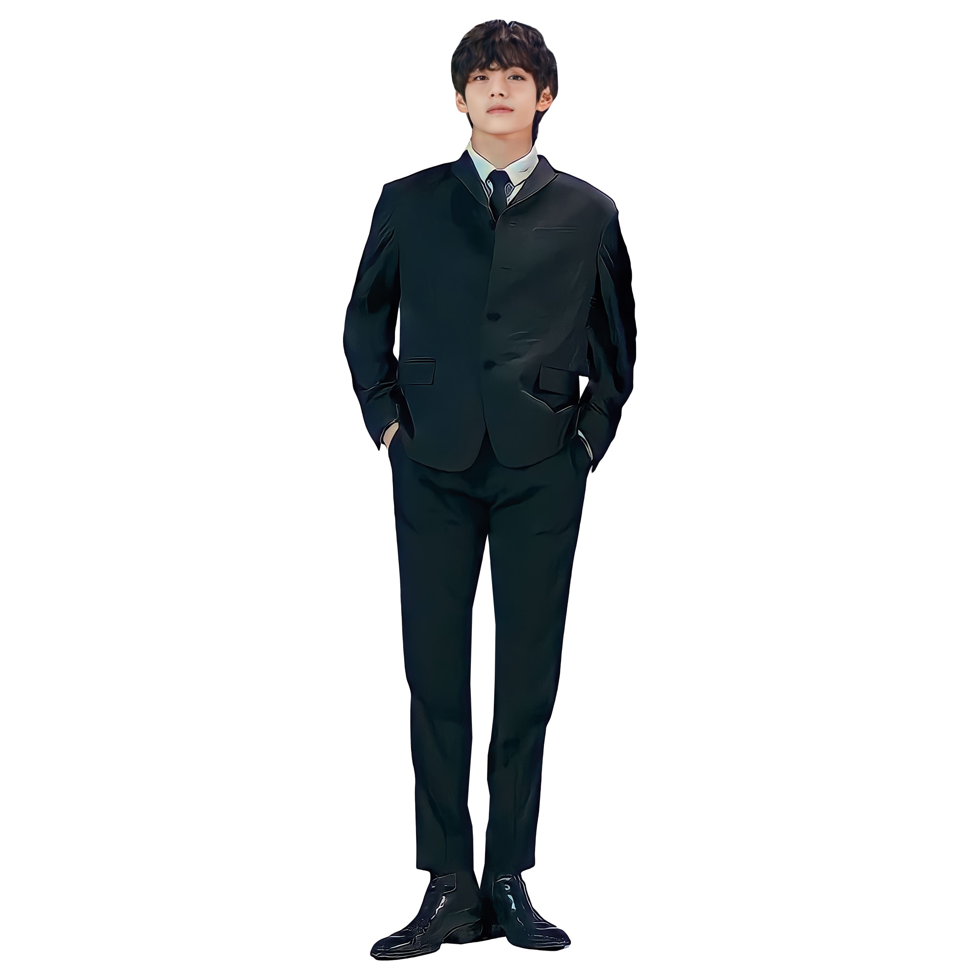 Kim Tae Hyung Cardboard Cutout Model Bts V Lifesize Standee South Korean Singer BTS V